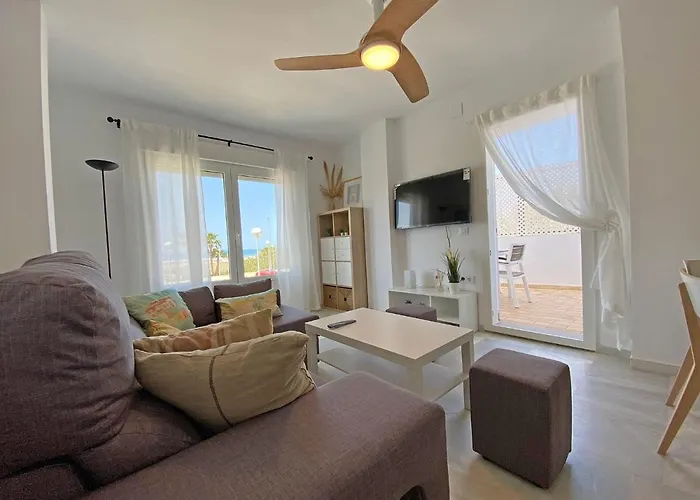 Santa Barbara A Front With Sea View And Garage In Conil * Conil De La Frontera